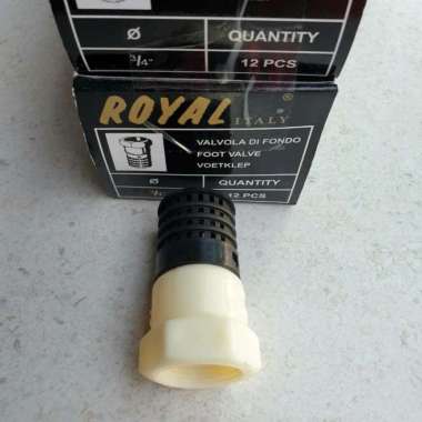 Tusen Klep Pvc 3/4" Royal