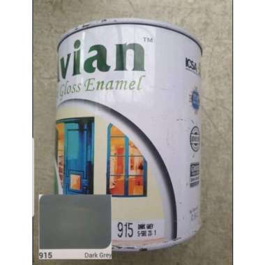 Cat Kayu Dan Besi Avian Warna Dark Grey