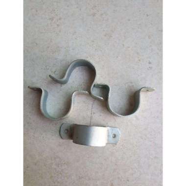Klem Besi Klem Pipa 1 " Plat Besi Tebal