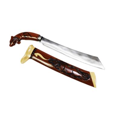 NUZA Patimura Handle Macan Baja Per Golok - Multi Color