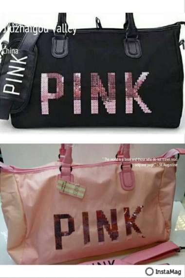 Travel Bag Victoria Secret Lengkap 