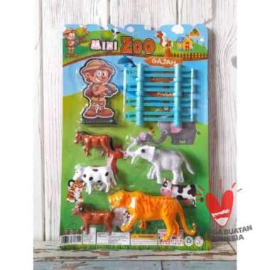 Mainan Anak hewan ternak karet Terbaru SNI - mainan binatang ternak karet - Mainan Anak Ternakku β M