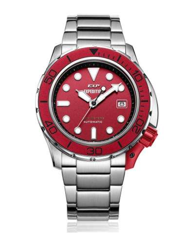 EXPEDITION 6809MS - Jam Tangan Pria Analog Automatic ORIGINAL - Red