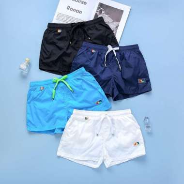 AD807 Celana Pendek Pria Addicted Celana Pantai Olahraga Short Pants M Hitam