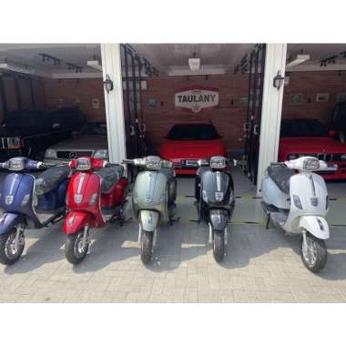 Sepeda Motor Listrik Vespa UWINFLY T3 Scooter Matic Bisa STNK BPKB On The Road Garansi SNI White Harga Pre Order