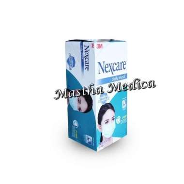 Masker Headloop 3Ply Hijab Jilbab Kerudung 3M Nexcare Box