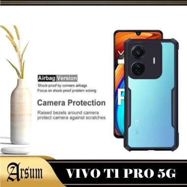 PROMO Case VIVO T1 PRO 5G Transparan Softcase Casing VIVO T1 PRO 5G VIVOT1PRO5G Hitam