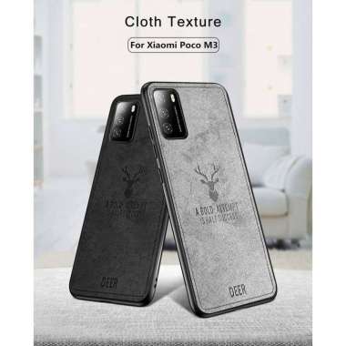 PROMO Case XIAOMI POCO M3 2022 Softcase Deer Bermotif jeans New Casing XIAOMI POCO M3 2022 POCO M3 H