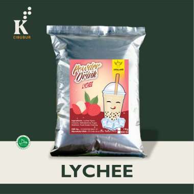 Kedai Bubuk Cibubur Rasa Buah Leci Minuman Bubuk [1 Kg]