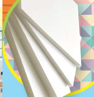 sample sekat partisi apartment pvc foam board
