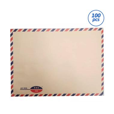 Air Mail 310 Folio Amplop Coklat Tali [100 Pcs] COKLAT