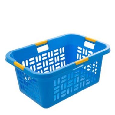 Shinpo SIP 225 Keranjang Pakaian Oval Sunshine - Laundry Basket Plastik BIRU