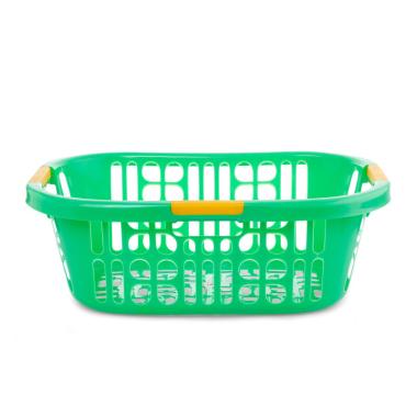 Shinpo SIP 225 Keranjang Pakaian Oval Sunshine - Laundry Basket Plastik HIJAU