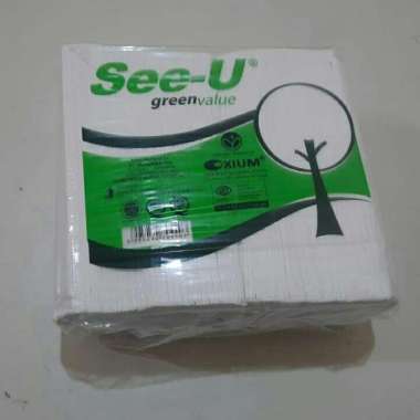 Tissue Tisu See U 600gr 650 Sheet Facial Wajah 2ply See-U Bantal