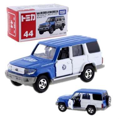 diecast Tomica 44 Toyota Land Cruiser Jaf Road service car miniatur mobil