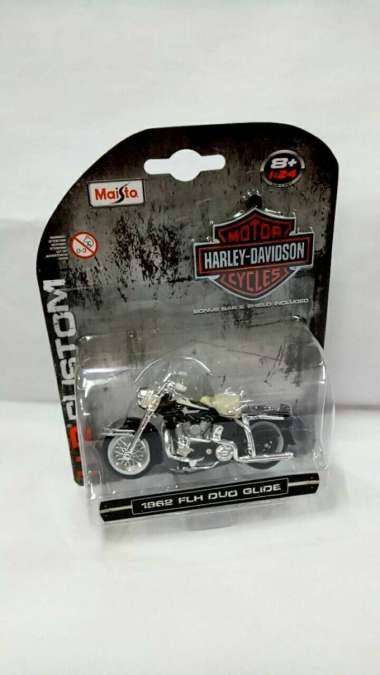 Maisto Harley Davidson 1962 FLH DUO GLIDE 1:24