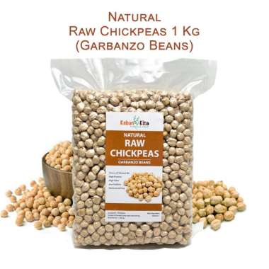 Kacang Arab / Garbanzo / Chickpeas 1000gr (Raw / Mentah)