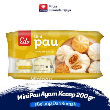 EDO Mini Pau Isi Ayam Kecap 200 gr