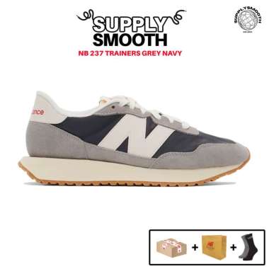 New Balance 237 Trainers Grey Navy Original 42