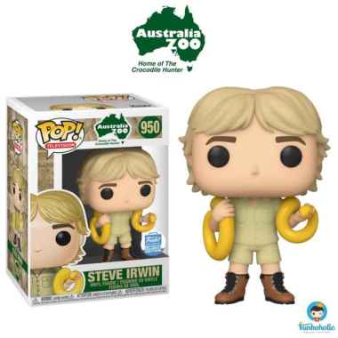 Funko POP! The Crocodile Hunter - Steve Irwin with Snake [Exclusive]