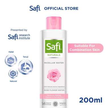 Safi Naturals Micellar Water With Rose 200 ml