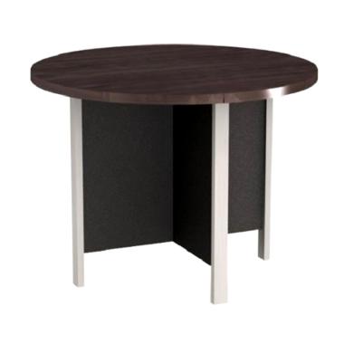 VIP MRM 101 Bulat Meja Meeting Kantor - Wenge