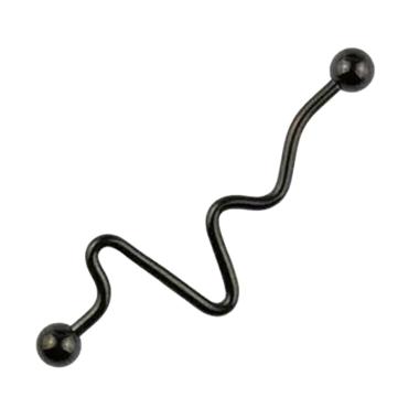 Anne Anting Piercing Tusuk Pria Model Bola Ulir Black Update Source · Anneui BP0114 Anting Tusuk