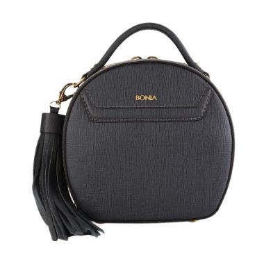 Bonia Basic Sonia XS Hand Bag - Gun Metal
