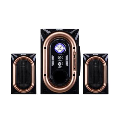 GMC 886 C Bluetooth Speaker - Gold Silver