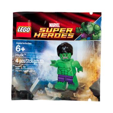 LEGO 5000022 Marvel Super Heroes The Hulk Mainan Block & Puzzle Multicolor