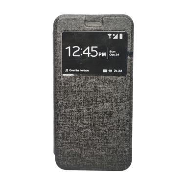 Delkin Flip Cover Casing for Oppo Neo 7 A33 - Hitam