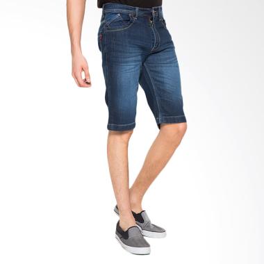 2Nd RED 151625 Short Pants Denim - Dark Blue