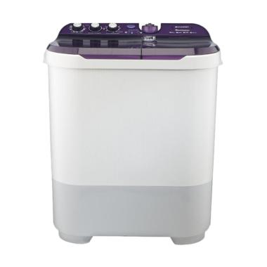 SHARP ES-T1090 Twin Tub Mesin Cuci [10 Kg] Putih