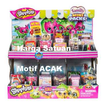 SHOPKINS FAMILY MINI PACKS - SATUAN RANDOM