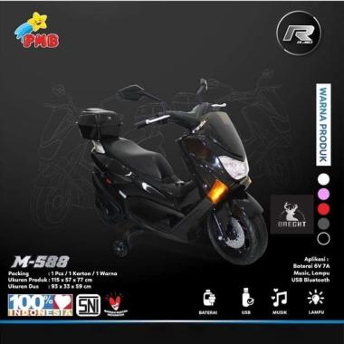 Brecht Motoran Mainan Aki Anak Nmax M-588