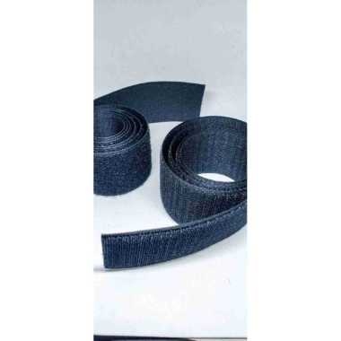 kretekan Velcreo/perekat kain/pita perekat 50 mm 1 meter hitam