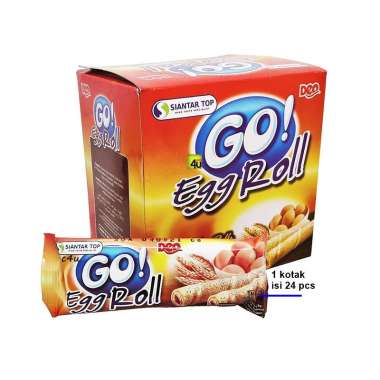 Siantar Top EGG ROLL [1 kotak isi 24 pcs]