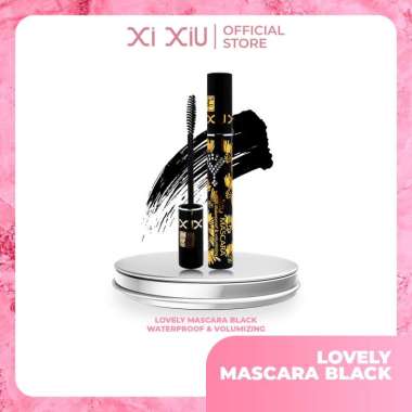 XI XIU LOVELY MASCARA WATERPROOF & VOLUMIZING HITAM