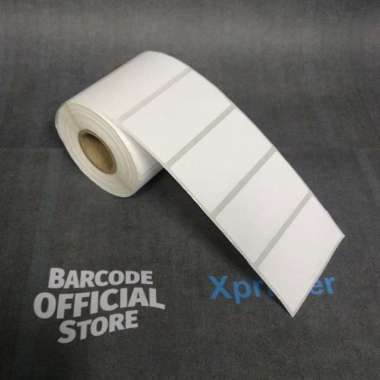 Kertas Label Printer Barcode XPrinter 360B 370B Label Thermal 60x30mm putih