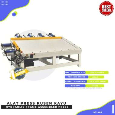 Alat Press Kusen Kayu - Hydraulic Frame Assembler Press machine - RT-408 - Importir Sparepart
