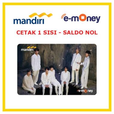 Kartu MANDIRI E-MONEY BTS Potoshoot 43 Kpop etoll Custom Emoney [ SALDO NOL / 1 SISI ]