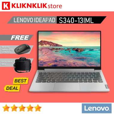 Lenovo Ideapad S340 13iml Ultrabook Laptop Intel I5 u 8gb 256gb Ssd Intel 13 3 Fhd Win10home Best Seller Rp8 568 000 Laptop Lenovo Ideapad S340 Rp9 400 000 Laptop Lenovo Ideapad S340 Rp9 405 000 Laptop