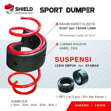 Ford Laser Lynx Sport Dumper Damper Spring Buffer Mobil Depan