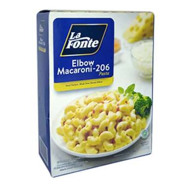 Promo Harga La Fonte Macaroni Elbow Macaroni - 206 225 gr - Blibli