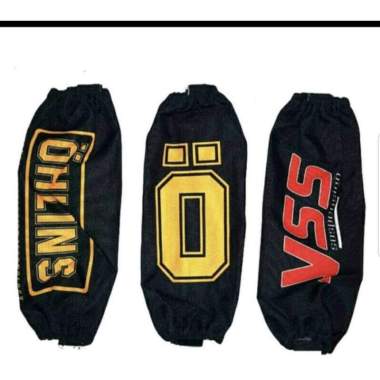 Cover Sarung Shockbreaker Belakang Universal Motor Matic - BIKERS yss merah