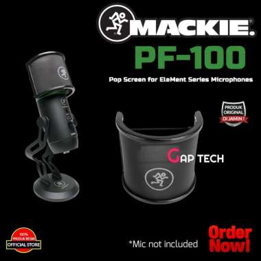 Mackie PF100 Pop Screen Pop filter Microphones Original