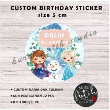 Sticker Ulang Tahun Harga Terbaru Juni 2021 Blibli