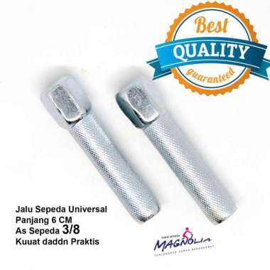 Magnolia Foot Step / Pijakan / Jalu Sepeda BMX / Anak / MTB / CTB / Mini As 3/8 - Steel