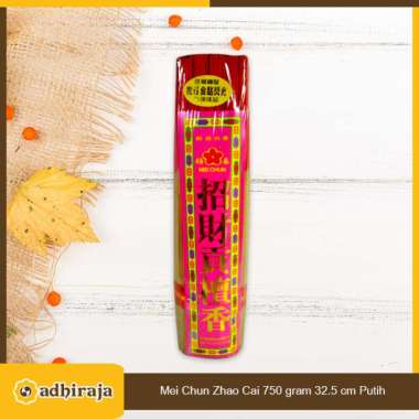 Dupa/ Hio Wangi Harum Mei Chun Zhao Cai Yun Xiang 32,5 cm 750 gram Putih