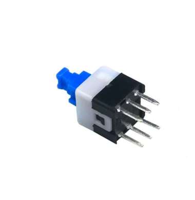 7x7x12mm 6 Pin DPDT Mini Push Button Self-locking Switch G64